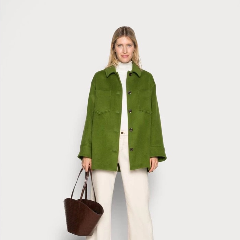Samsøe Samsøe DIONE loose fit green jacket
